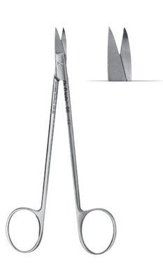 Nůžky Quinby č.8 zahnuté 12,5cm