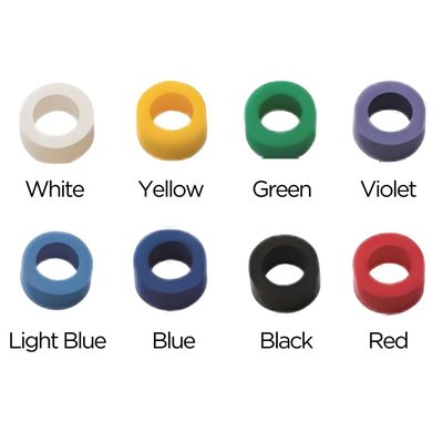 Kódovací kroužky barevné-Black