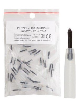 Pędzelki do bondingu Pol-Intech czarne 100 szt/op