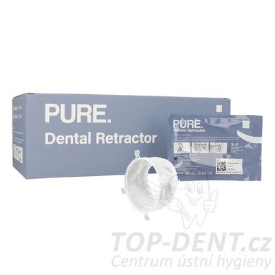 PURE Retraktor rtů a tváří TPE/PP (Large) 80ks