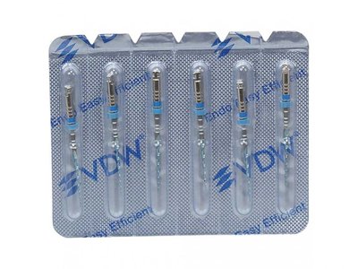 VDW ROTATE - NiTi kořenové nástroje, 25 mm, 30/.06, 6ks