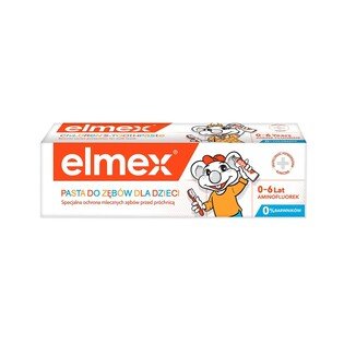 ELMEX Kids 0-6 lat pasta do zębów 50ml (od piewszego ząbka do 6 lat) 4007965560101 61009608