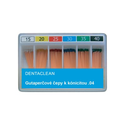 Gutaperčové čípky.04 Dentaclean