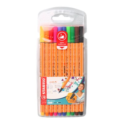 Cienkopis 10 szt. Stabilo - 0,4 mm