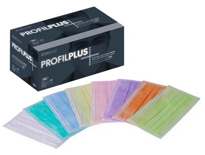 Ústenky Unigloves růžové s gumičkou Profil Plus, 50 ks