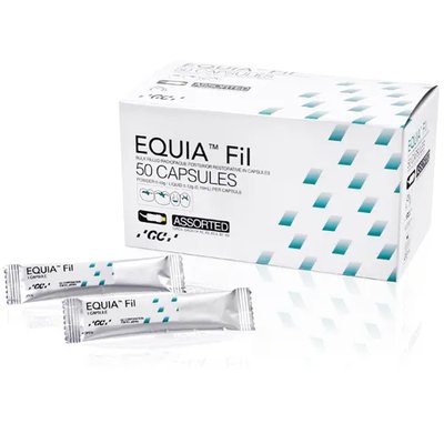 GC EQUIA Fil, Assorted Package, 50 Capsules, EEP