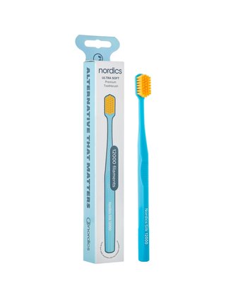 Nordics Premium Silk Ultra Soft 12000 Blue zubní kartáček