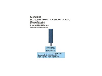 Leštící guma CHROMPOLIERER MODRÁ UM9411 100ks