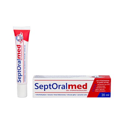 SeptOral Med żel z chlorheksydyną 0,20 % CHX 20 ml