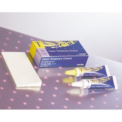 Cavex provizorní cement, báze 35 g, katalyzátor 16 g