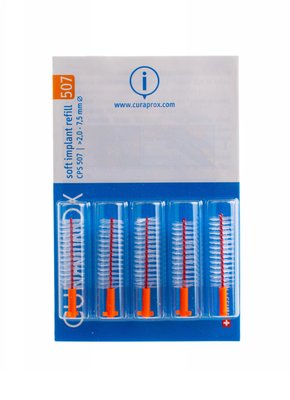 Curaprox CPS 507 Soft Implant mezizubní kartáček 5 ks