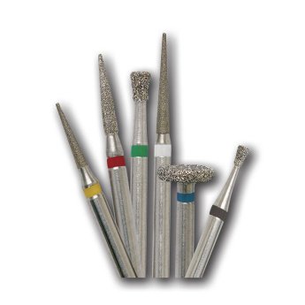 Diamantový vrtáček FG plamínek 247/860/014C 10ks