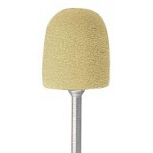 Gumki do akrylu na prostnicę Edenta 0652HP żółte, cylindryczne szerokie Exa Technique, do polerowania ostatecznego