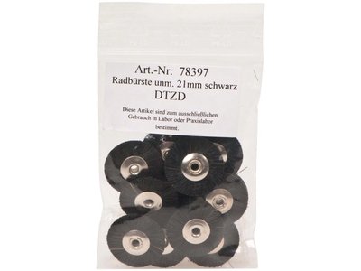 OMNI Kartáčky, nemontované, černé štětinky 21mm