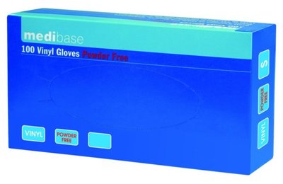 Rukavice Medibase vinylové nepúdrované