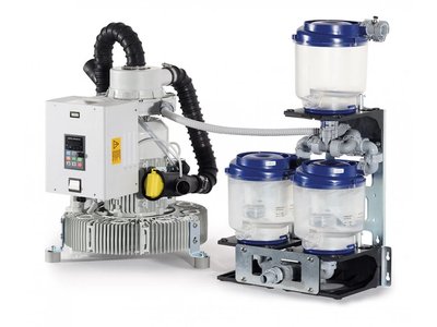 Excom Hybrid A5 - ECO II Tandem D - sací agregát pro mokré sání, 3-5 souprav, 230V