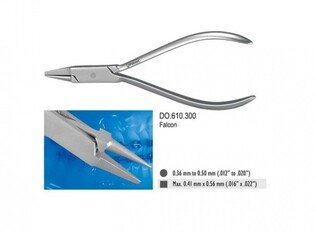 Kleszcze płasko-okrągłe do formowania pętli proste DO.610.300-powystawowe