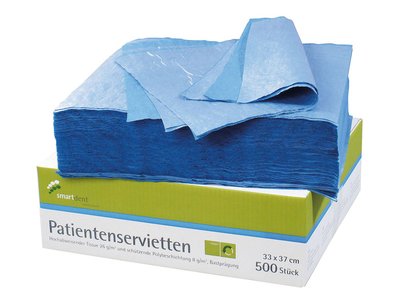 Ochranné roušky pro pacienty Smart, 500ks modré (116397)