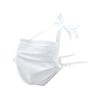 SIMPLEE Ústenka 50ks bílá (vázací)