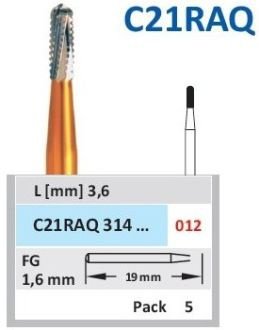 HORICO rozrezávač koruniek - valček zaoblený ISO12