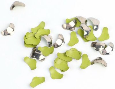 Cotisen Non-Stick Sectional Contoured Matrices Extended 0,03 mm S zelené