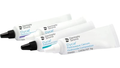 Dycal® - Packung 13 g Basis, 11 g Katalysatorpaste in Tuben dentin