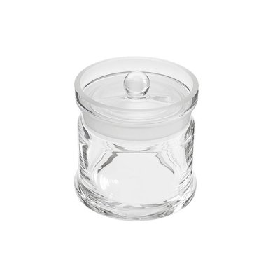 Nádobka skleněná s víčkem 100/100mm A