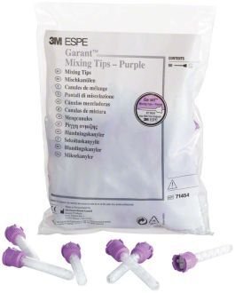 Garant míchací koncovky, 50ks fialové
