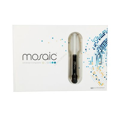 Mosaic Syringe Intro Kit Ultradent - kompozyt nanohybrydowy z cyrkonem