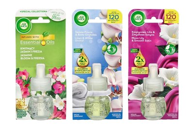 Air wick wkład do elektrycznego odświeżacza 19 ml - księzycowa lilia i zmysłowa satyna