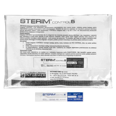 Testy do sterylizacji STERIM kl. 5 100 szt. HuFriedyGroup