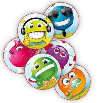 Naklejki Mix 3D 50szt/op Cerkamed