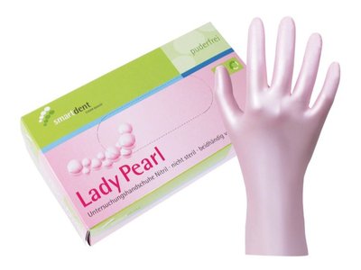 Rukavice Smart NITRIL 100ks, Lady Pearl, vel. S