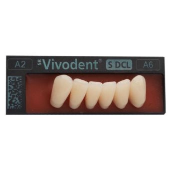 ZUBY SR Vivodent S DCL D2 A5 dolní 6ks