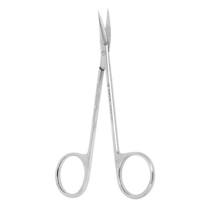 Nůžky zahnuté hrotnaté; 120 mm