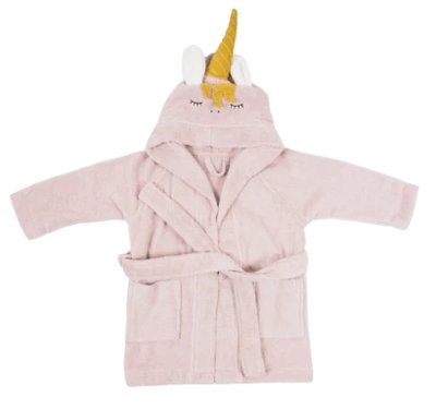 Kikadu župan s jednorožcem, růžový, 1 - 2 roky