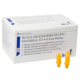 HS-RGI - X-Fast A2 Skloionomerní výplňový materiál kapsle 50 ks