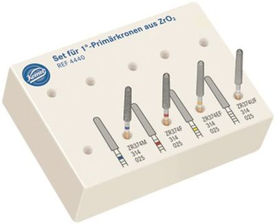 1° Primary Crowns ZrO2 Set