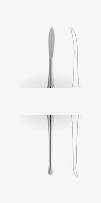 Medesy 873/PH2 - Hourigan periostel elevator