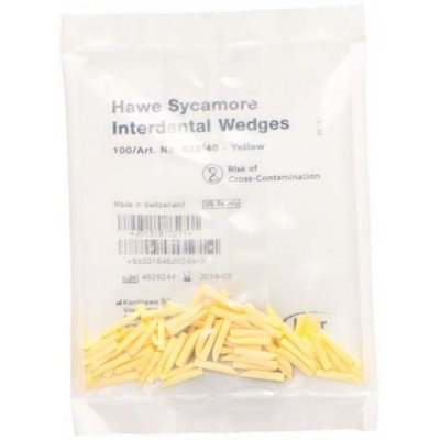 Hawe Neos klínky žluté 100 ks