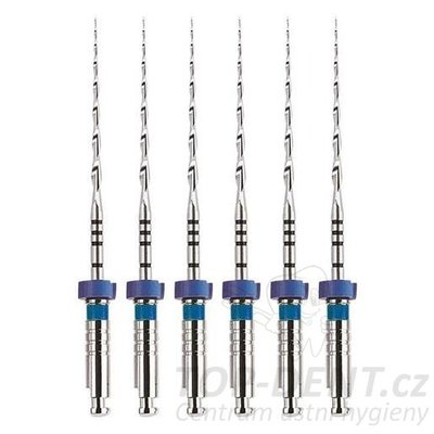 VDW Mtwo NiTi kořenové nástroje ISO 30, 21/31mm, 6ks