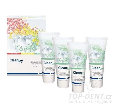 Voco CleanJoy profylaktická pasta s fluoridem RDA 16 (mint), 4x100g