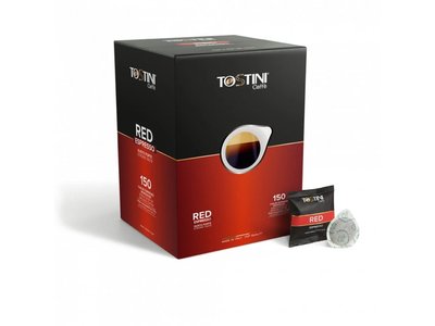 Tostini RED espresso E.S.E. POD káva 150ks