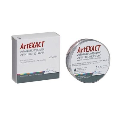 Artikulační papír ArtEXACT modročervený 250ks