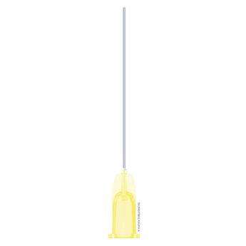 Kanyly Endo irigační Transcodent LuerLock, žluté 0,5x42mm, 100ks