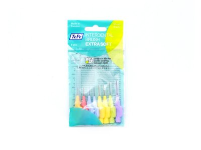 TePe Extra Soft MIX 0,45 - 1,1 startovací sada 8 ks
