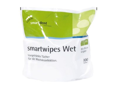 Smartwipes Wet - napuštěné dezinfekční ubrousky 28x30cm 125220