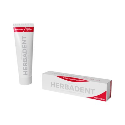 Herbadent Professional bylinná zubní pasta 100g s fluorem