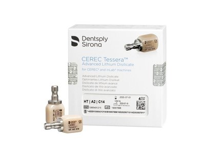 Cerec Tessera bloky A3 C14 MT, 4ks