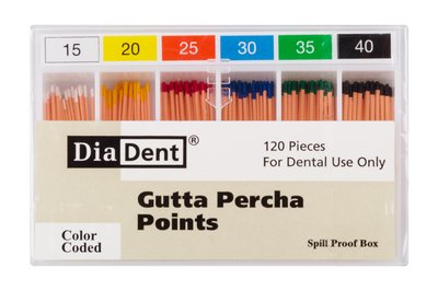 Ćwieki gutaperkowe 2% Diadent - 45